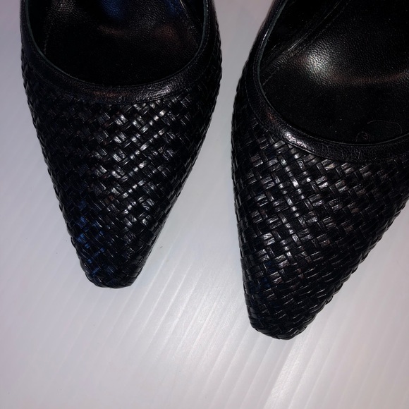 Bottega Veneta Woven High-Heel Slingback Pump - Picture 4 of 8